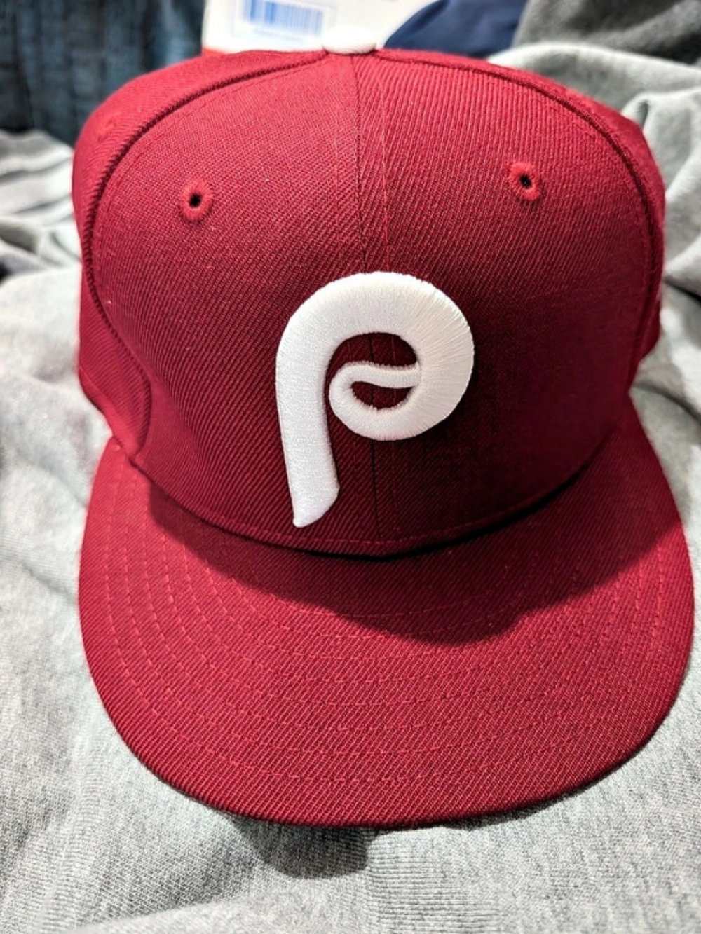 New Era Philadelphia Phillies Cooperstown Collection 59FIFTY Fitted Hat Red